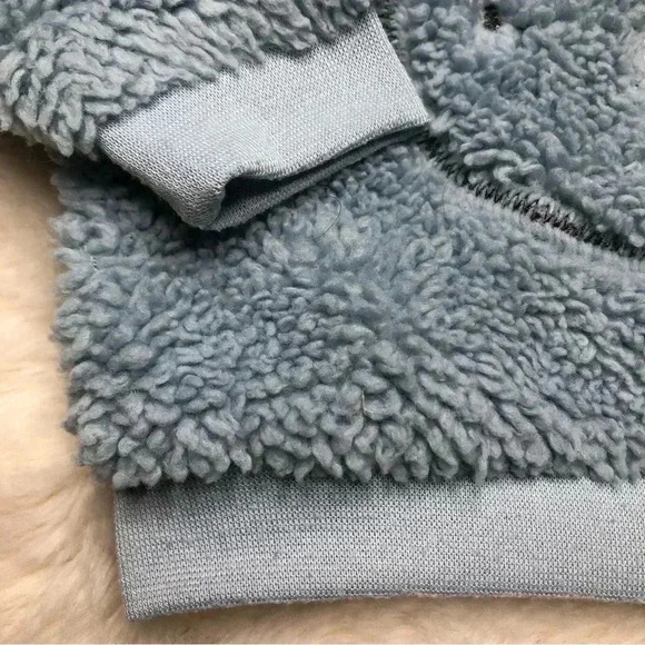 Rene Rofe Baby Sweatshirt Blue Bear  Size 0-3 Months - Picture 2 of 16
